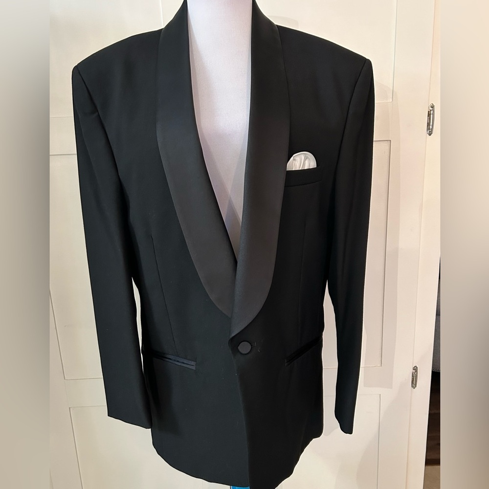 Lord West Black Tuxedo Jacket 41R